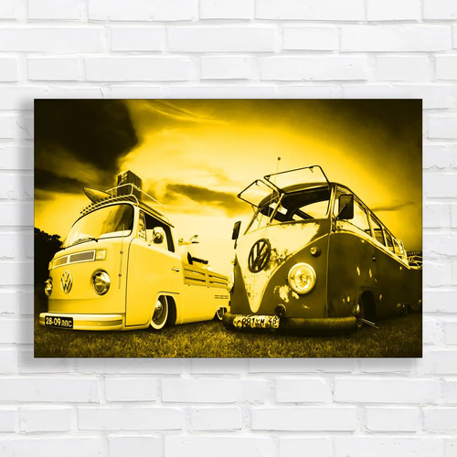 Vibrant retro camper - vibrant,
