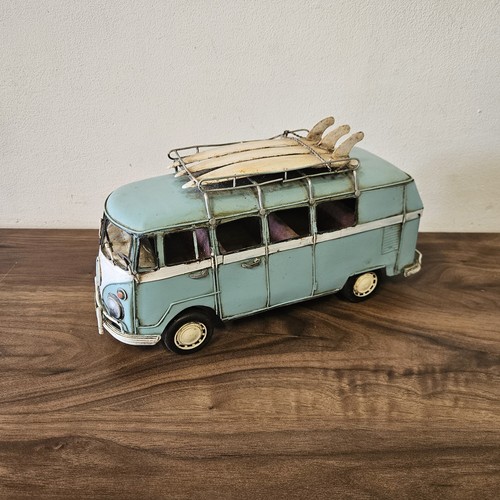 Vintage camper van metal - vintage,