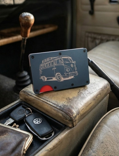 Minimalist metal wallet - minimalist,