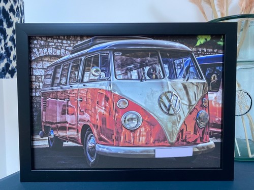 Camper van print poster - vw,