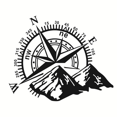 Large adventure vinyl sticker - vinyl,