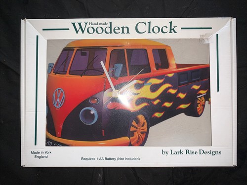 Hand made wall clock - made, vw