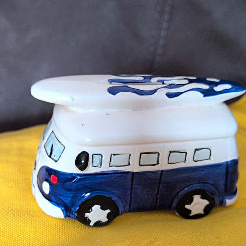 Ceramic camper van surf - camper,