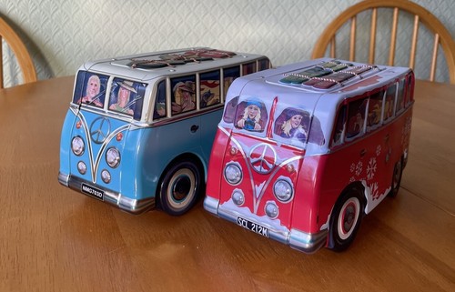Camper van biscuit tins - camper,