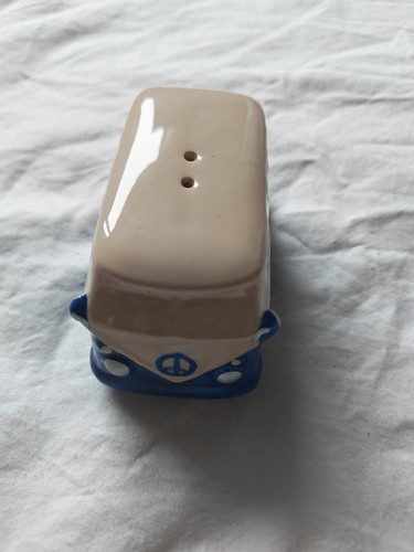 Vintage camper van salt - vintage, vw