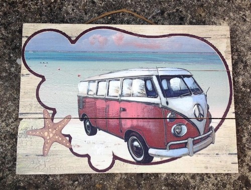 Camper van wooden wall - camper,