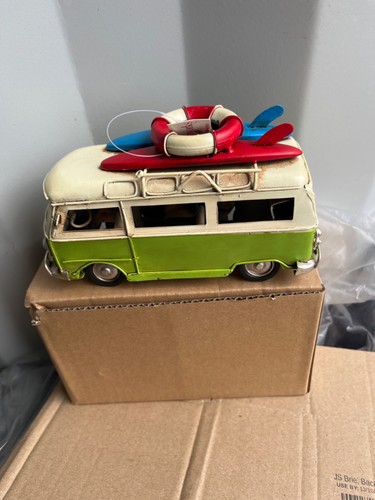 Tin vintage red - vintage, vw