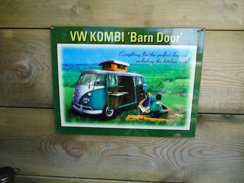 Volkswagen kombi metal - volkswagen, sign