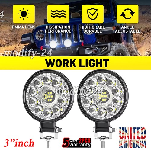 Pair round led - pair,