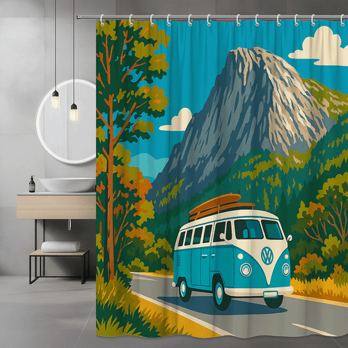 Camper van mountain - vw,