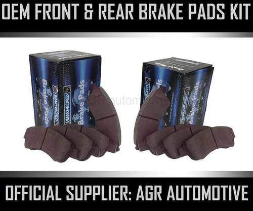 Oem spec front and - rear, pads