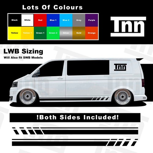 Side stripe stickers for - stripe, vw