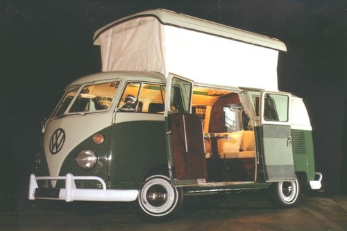 Camper van split screen - van, t2