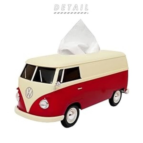 Volkswagen bus tissue box - t1,