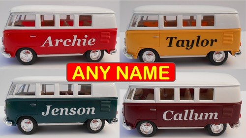 Personalised toy car camper - vw,