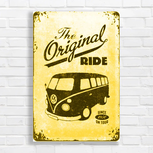 Vintage camper van - vintage,