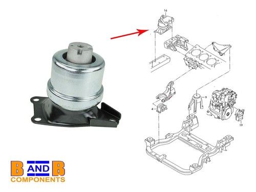 Hydro right engine mount - hydro, vw