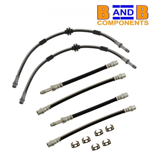 Brake hose set front rear - hose,